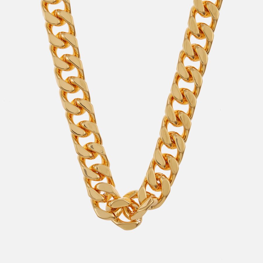 Crystal Haze Great Plain Jane Gold-Tone Necklace