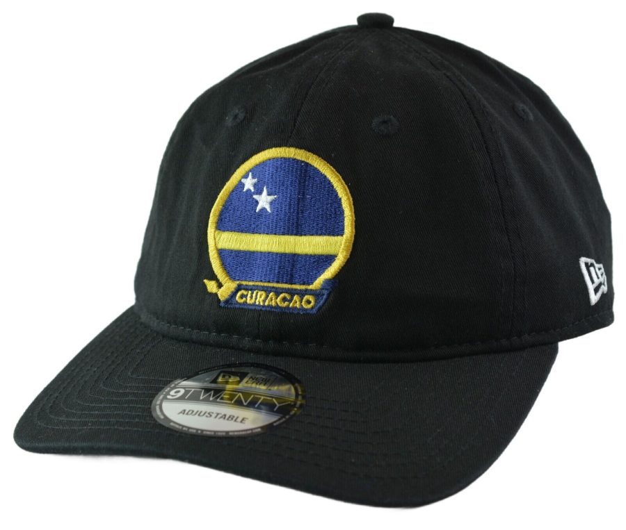 Curacao Gold Cup Concacaf International Football Team Black Relaxed Soccer Hat