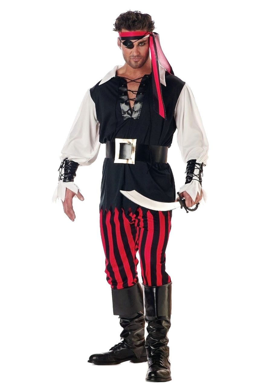 Cutthroat Pirate Men's Costume