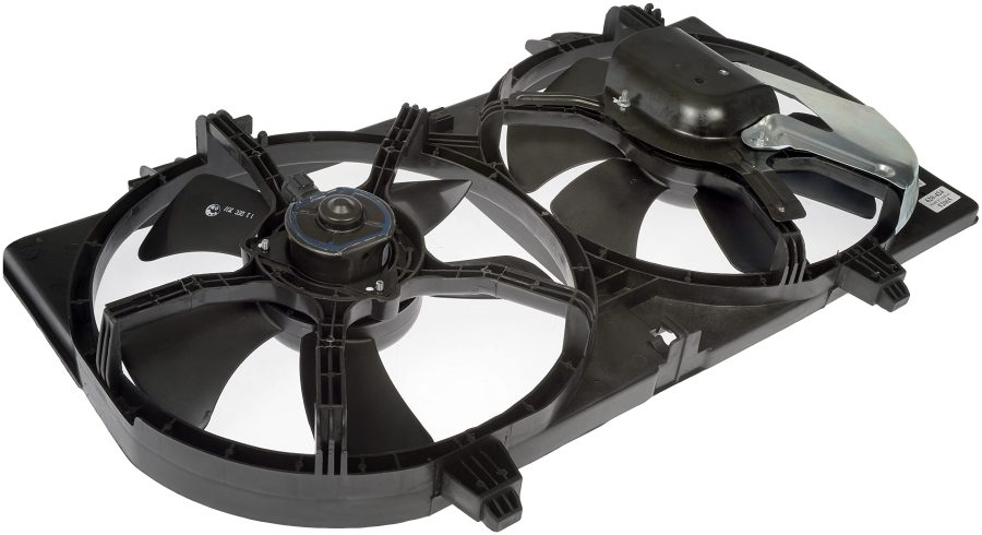 DORMAN 620-424 Engine Cooling Fan Assembly Compatible with Select Nissan Models, Black