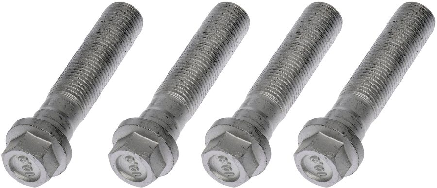 DORMAN 917-508 Front Wheel Hub Bolt Compatible with Select Chevrolet / GMC Models, 4 Pack