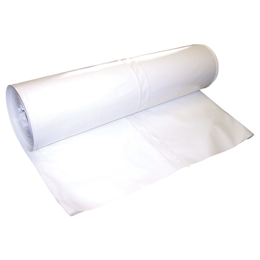 DR.SHRINK DS-147128W 14FT X 128FT 7 MIL WHITE, 128 Foot Length x 14 Foot Width x 7 Mil Thickness; For Areas Where Boat/ Patio And RV Shrink Wrap Covers Will Be Stored Outdoors; Standard Wrap; White; Low Density Polyethylene; Single