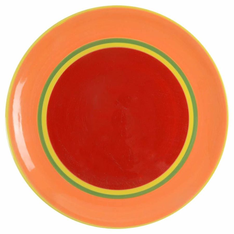 Dansk Caribe Aruba Orange Dinner Plate