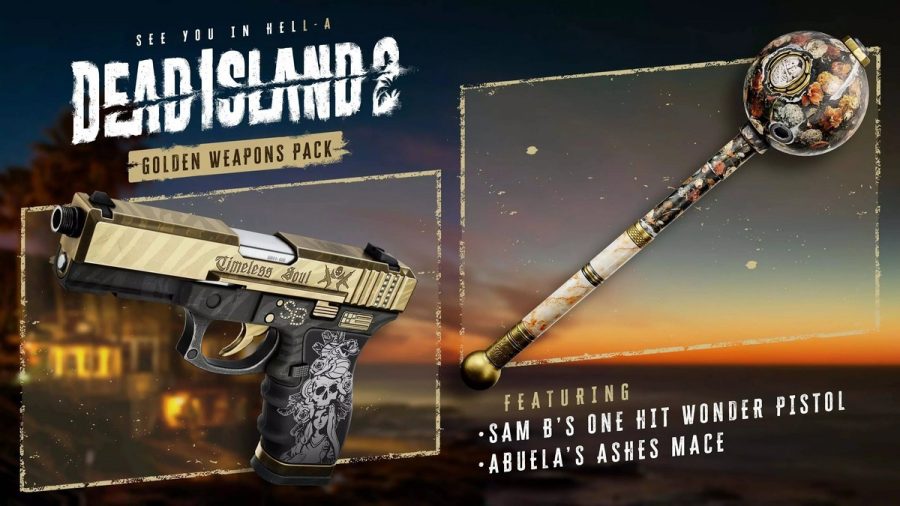 Dead Island 2 - Golden Weapons Pack DLC US PS4 Key