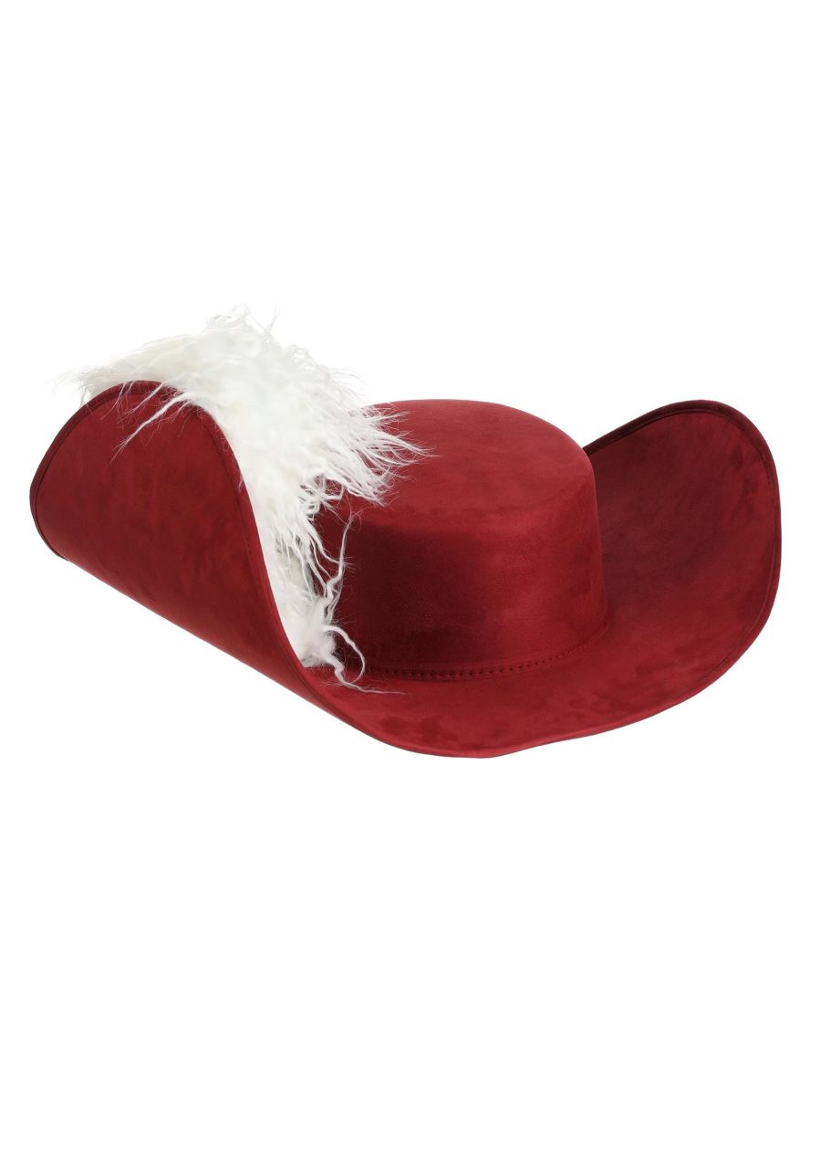 Deluxe Captain Hook Costume Hat for Adults