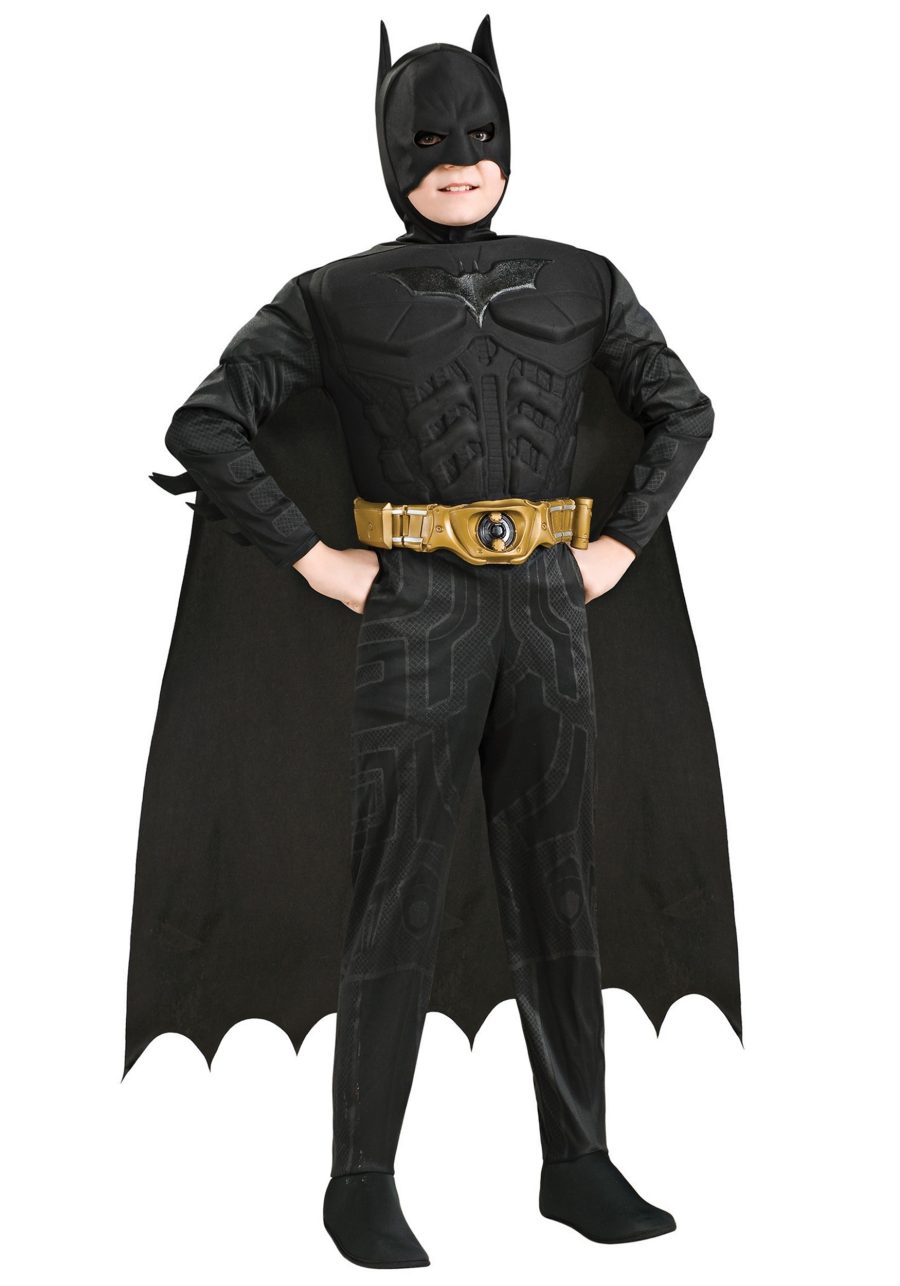 Deluxe Dark Knight Batman Kids Costume