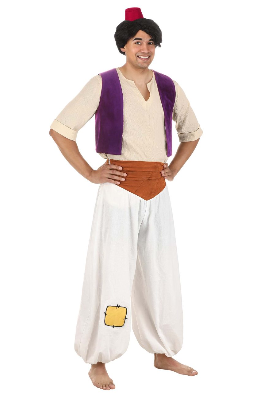 Deluxe Disney Aladdin Street Rat Costume for Men