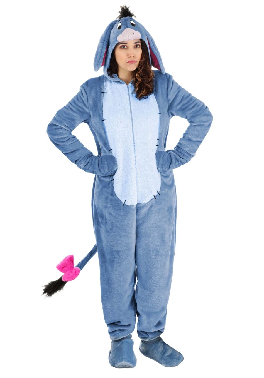 Deluxe Disney Winnie the Pooh Eeyore Costume for Adults