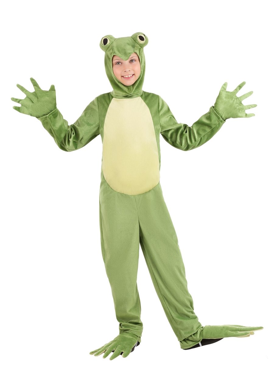 Deluxe Frog Kid's Costume