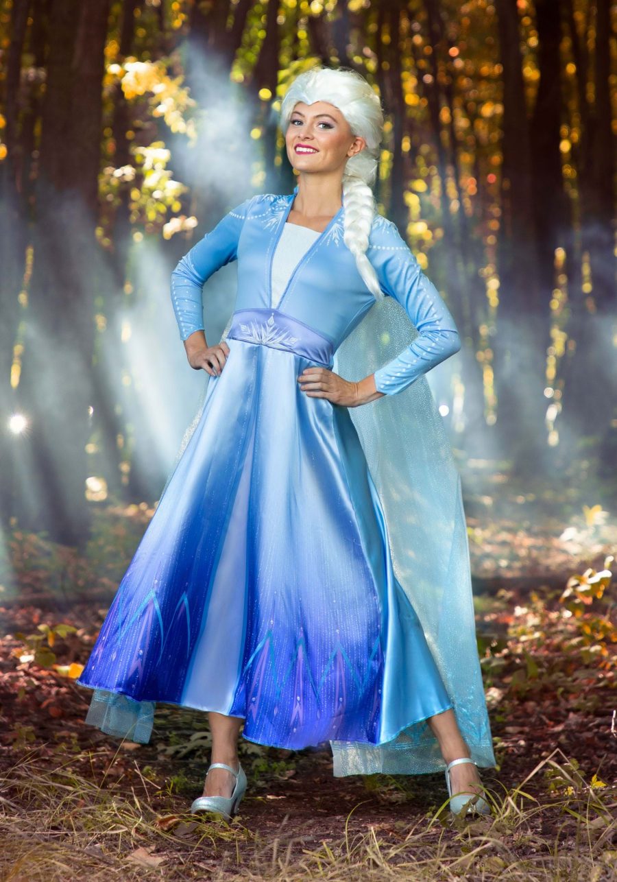 Deluxe Frozen 2 Women's Elsa Costume