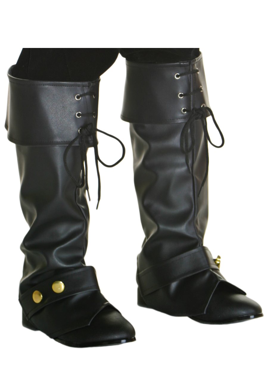 Deluxe Kids Pirate Boot Tops