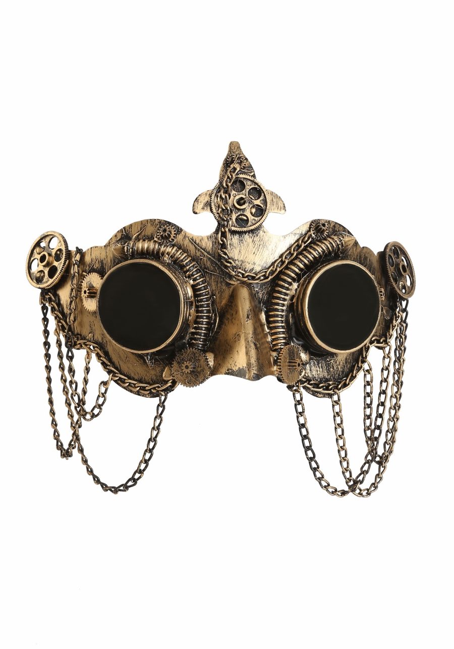 Deluxe Steampunk Goggles Mask for Adults