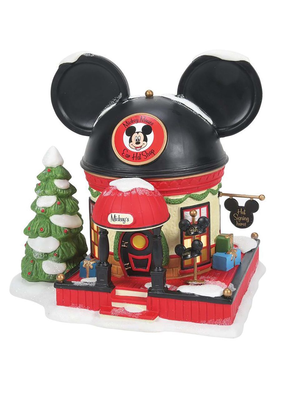 Department 56 Mickey Mouse Ear Hat Shop