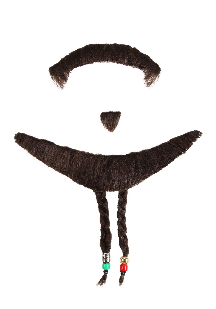 Disney Jack Sparrow Costume Mustache and Goatee Accessory