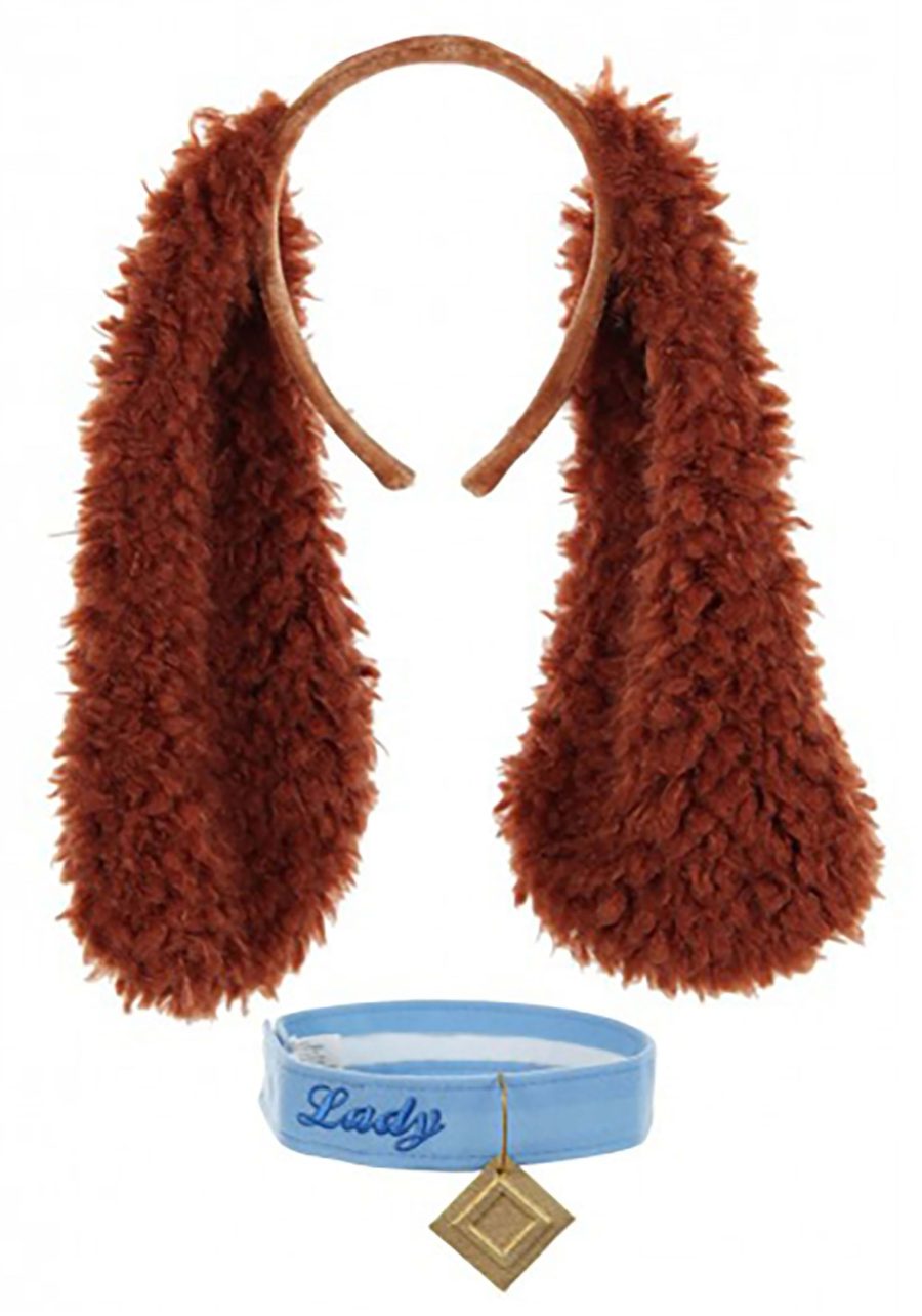 Disney Lady & the Tramp Lady Ears Headband & Collar Kit