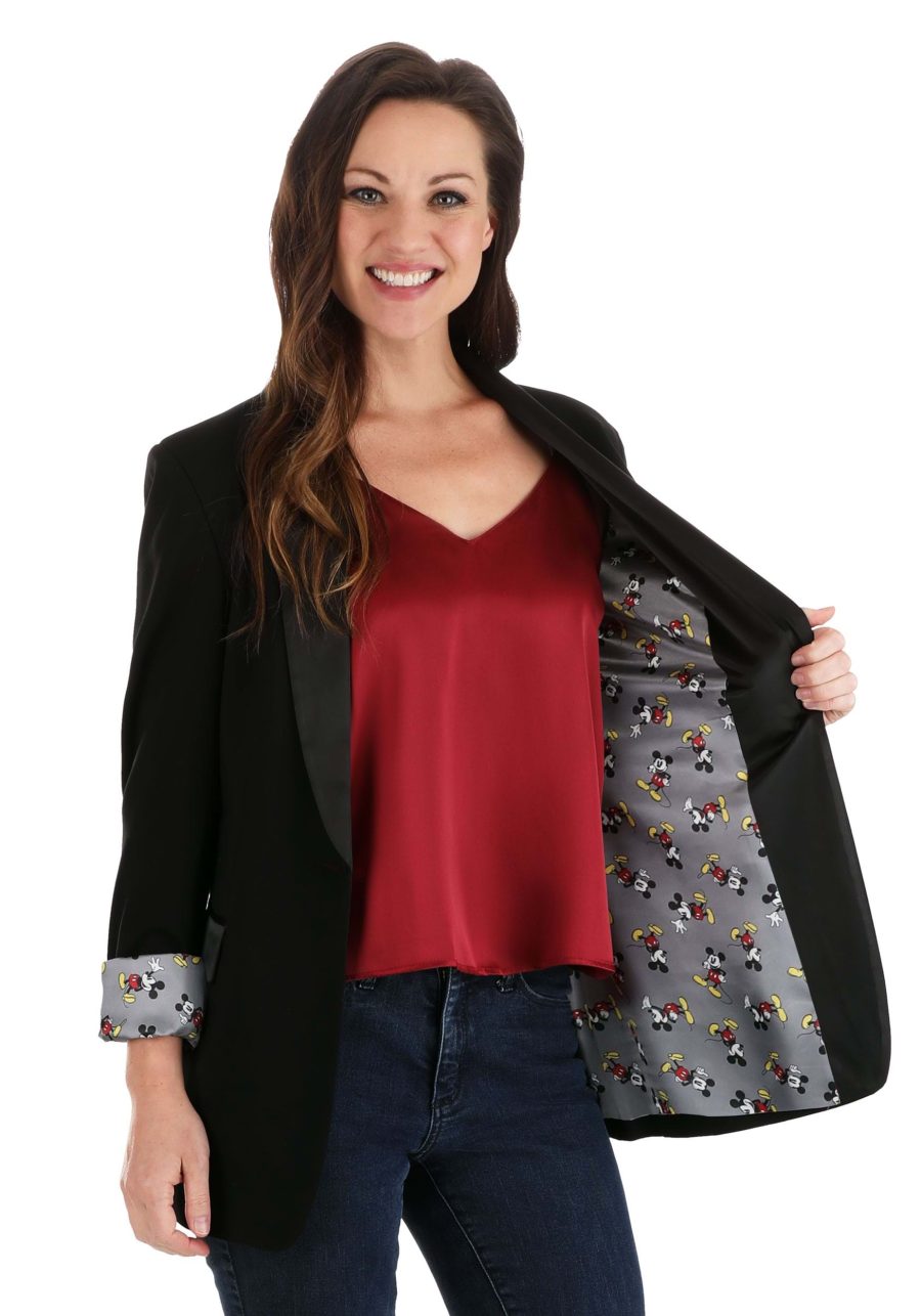 Disney Mickey Mouse Women's Blazer