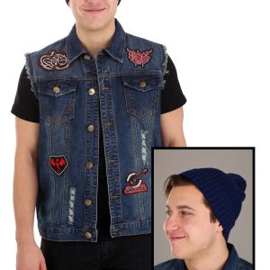 Disney Onward Barley Lightfoot Costume Hat and Patch Set