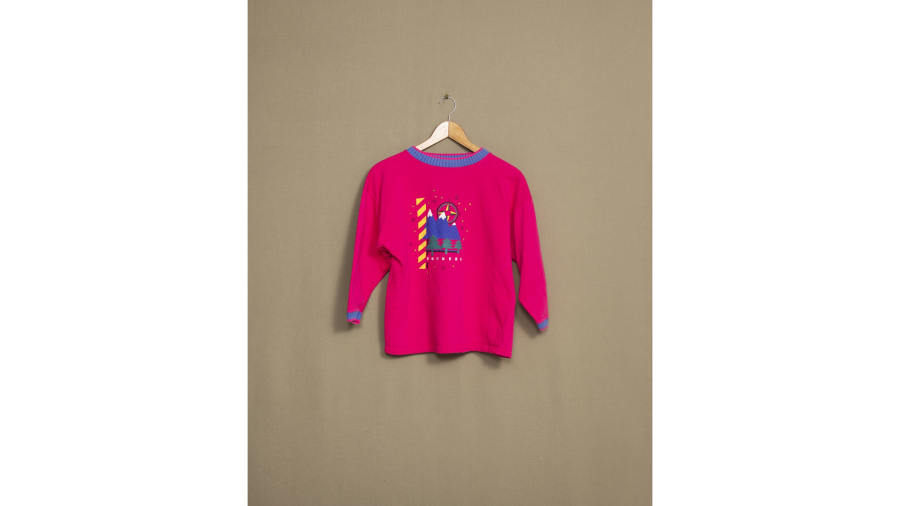 Dockers Pink Mountain Peaks Sweatshirt - Xs XS