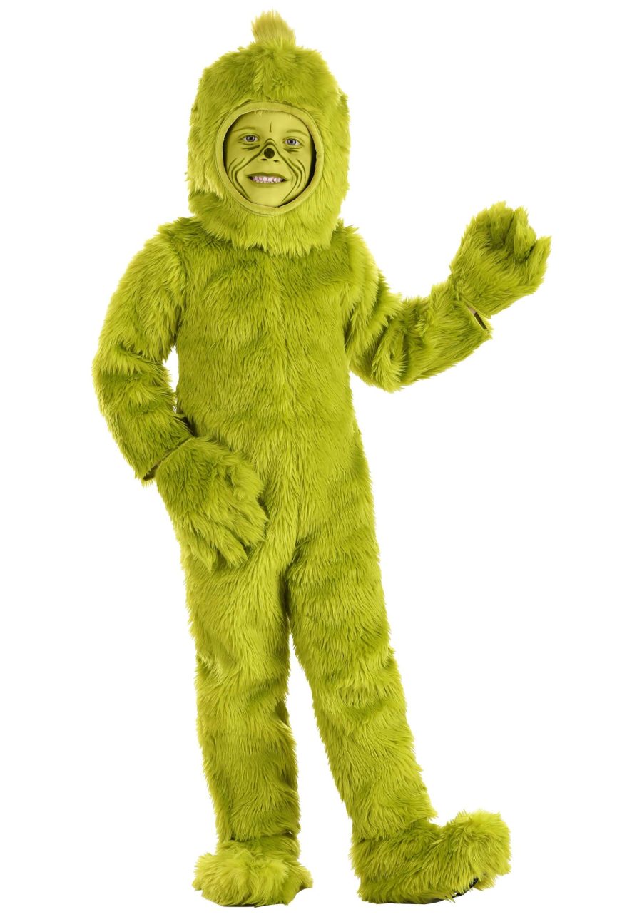 Dr. Seuss Grinch Toddler Open Face Costume