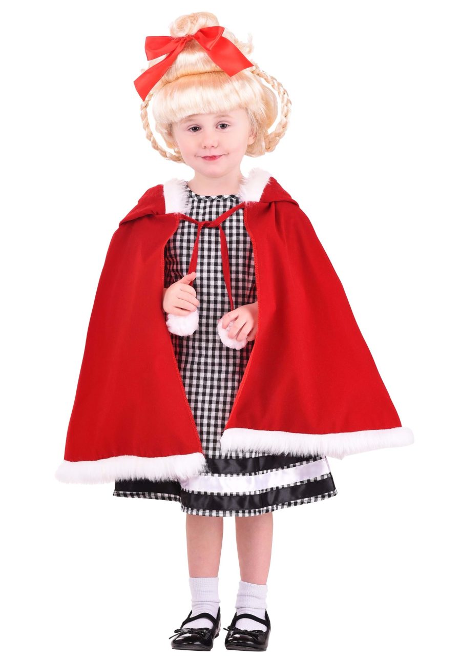 Dr. Seuss Toddler Cindy Lou Who Dress Costume