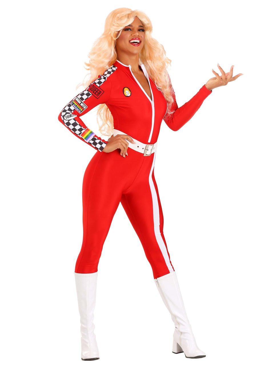 Drag Racer Costume for Adults