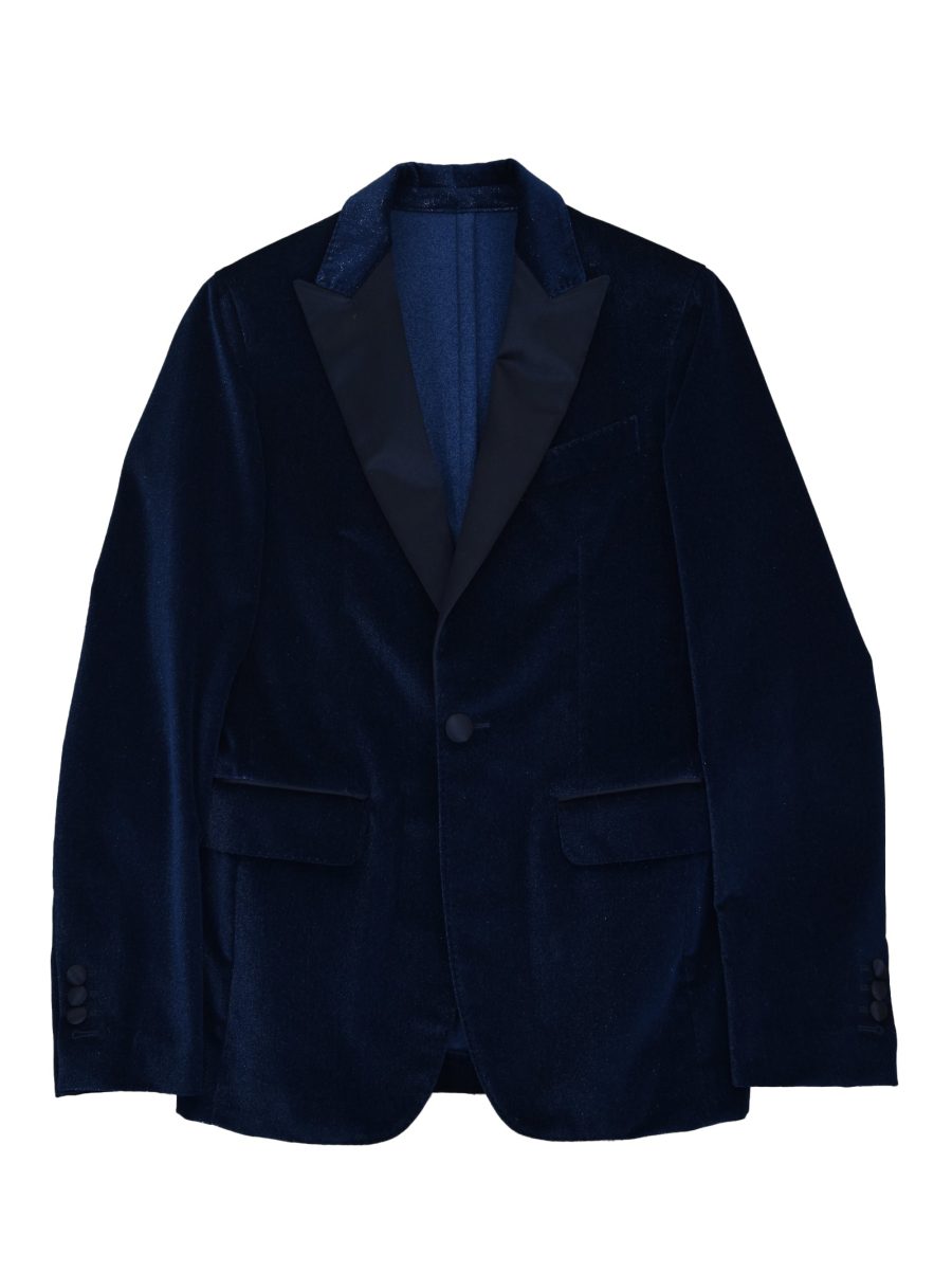 Dsquared2 Men's Blue Blazer Jacket Cotton Mod.S71BN0514S41984477