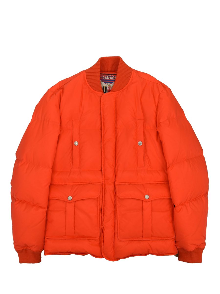 Dsquared2 Orange Down Jacket Men Polyamide Mod.S71BN0540S43305186