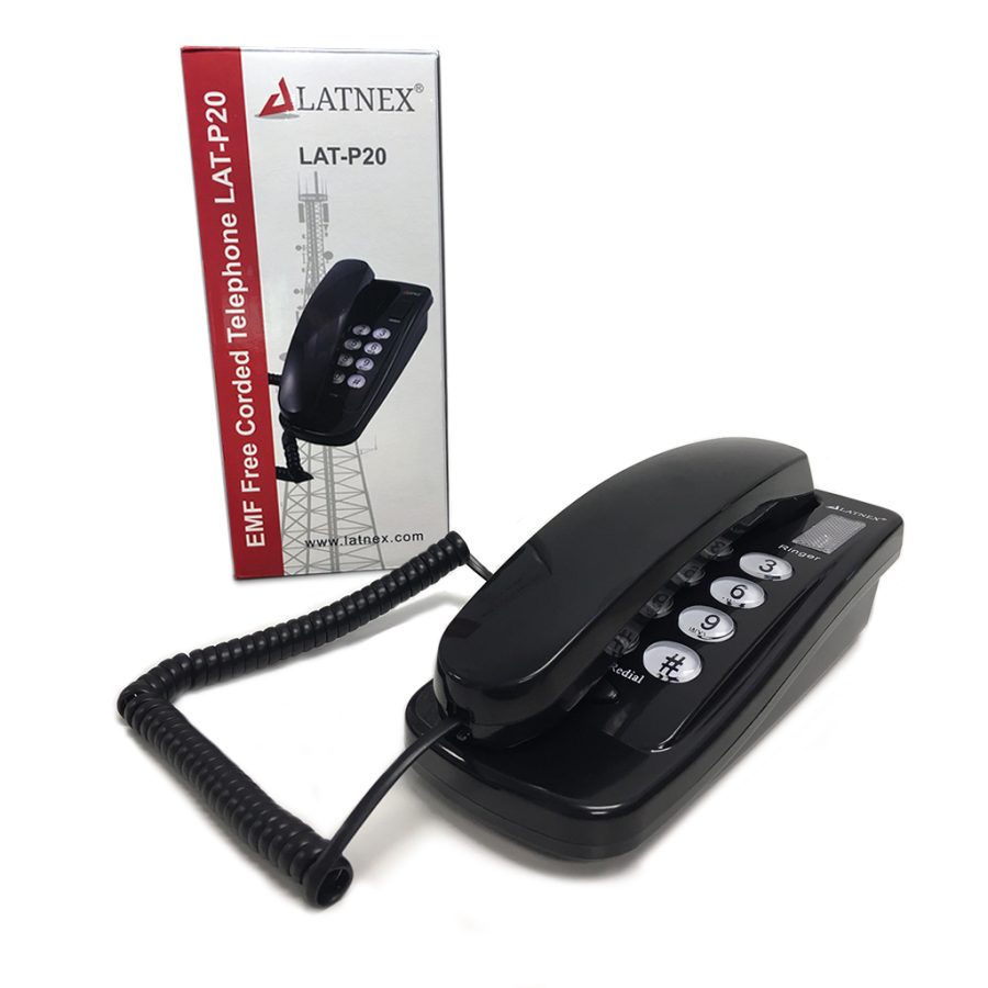 EMF Protection and Safe Landline Corded Telephone - Vision or Hearing Impaired