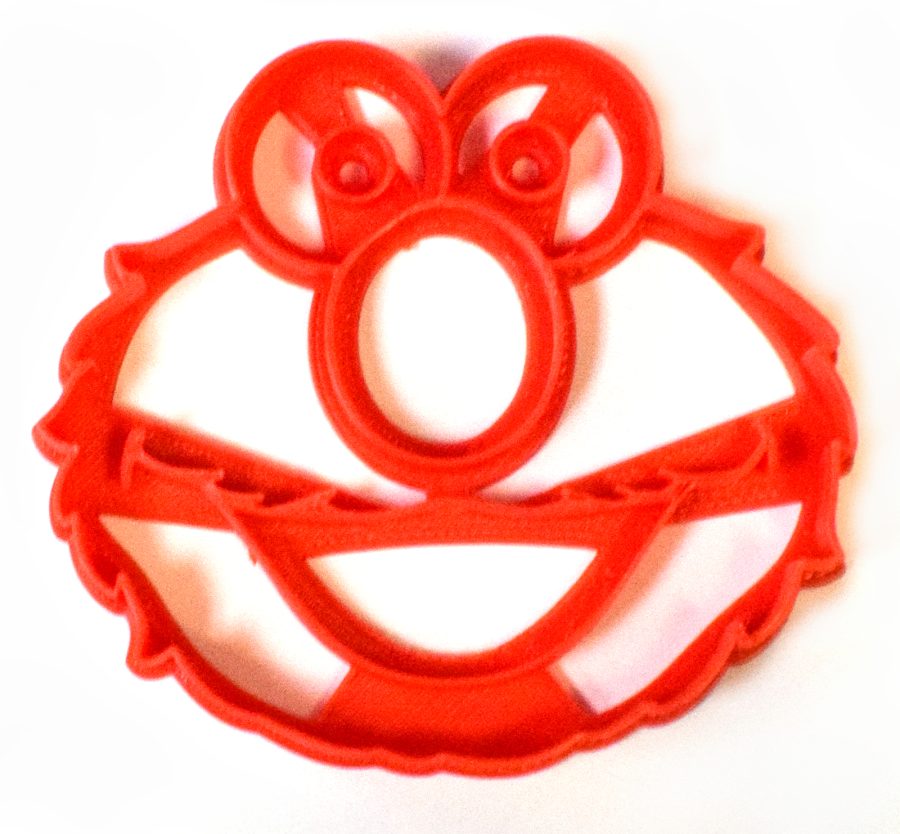 Elmo Sesame Street Kids TV Show Character Cookie Cutter Made in USA PR213S