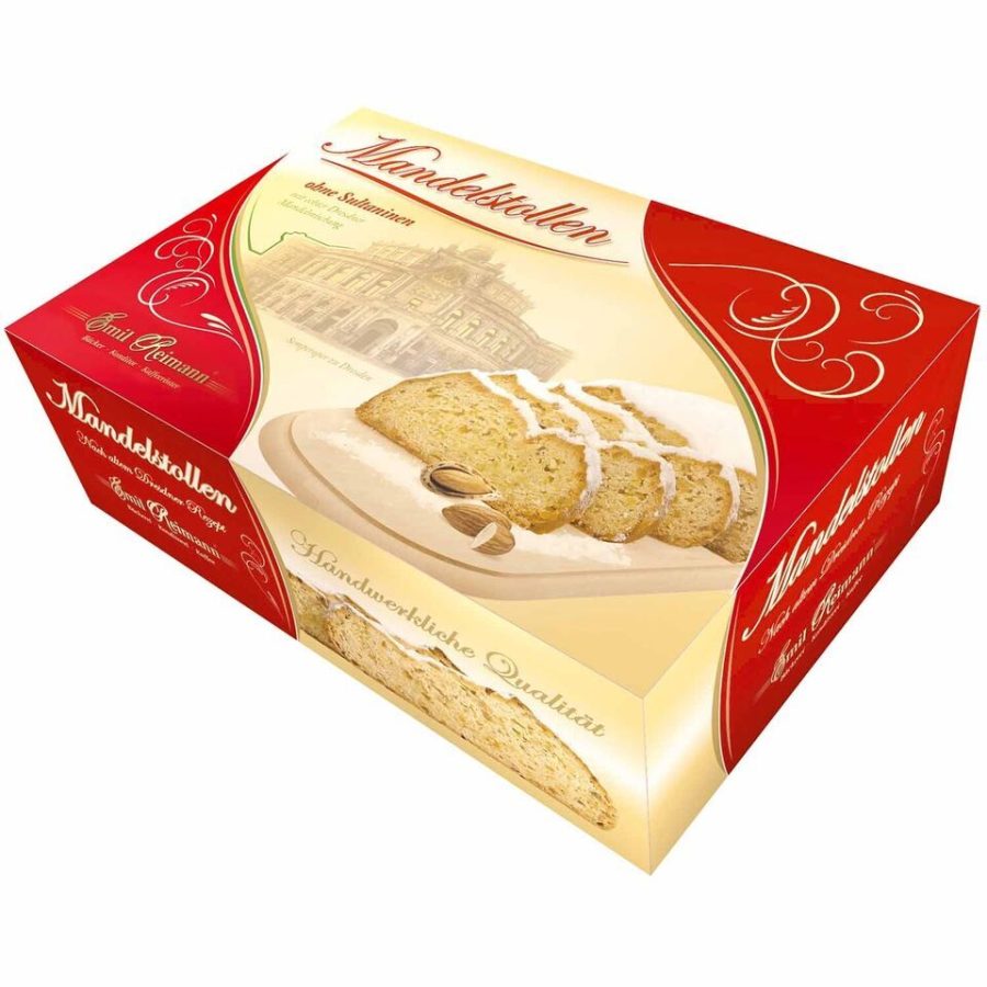 Emil Reimann ALMOND Christmas stollen cake 500g -GIFT BOX - Christmas 2024