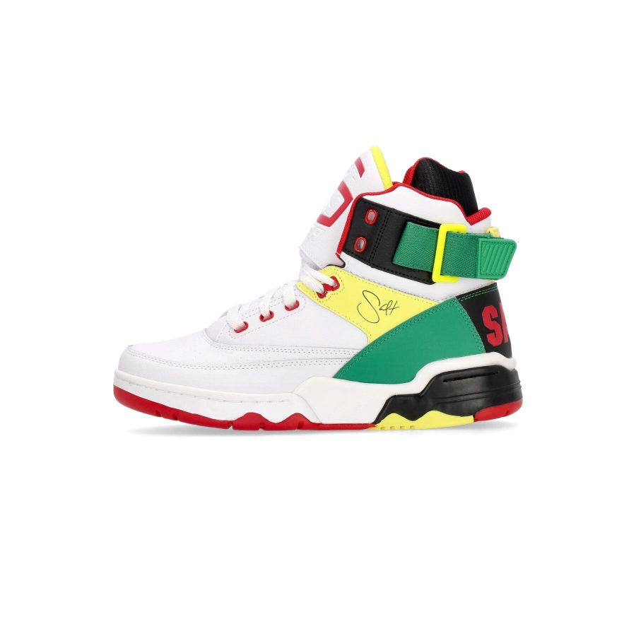 Ewing 33 Hi X Salt N Pepa Men's Basketball Shoe Black/jelly Bean/chinese Red