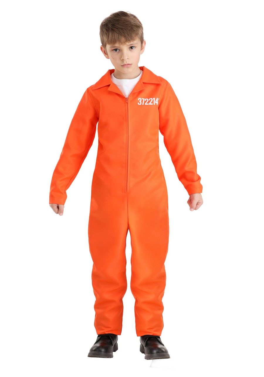 Exclusive Kid's Prison Jumpsuit