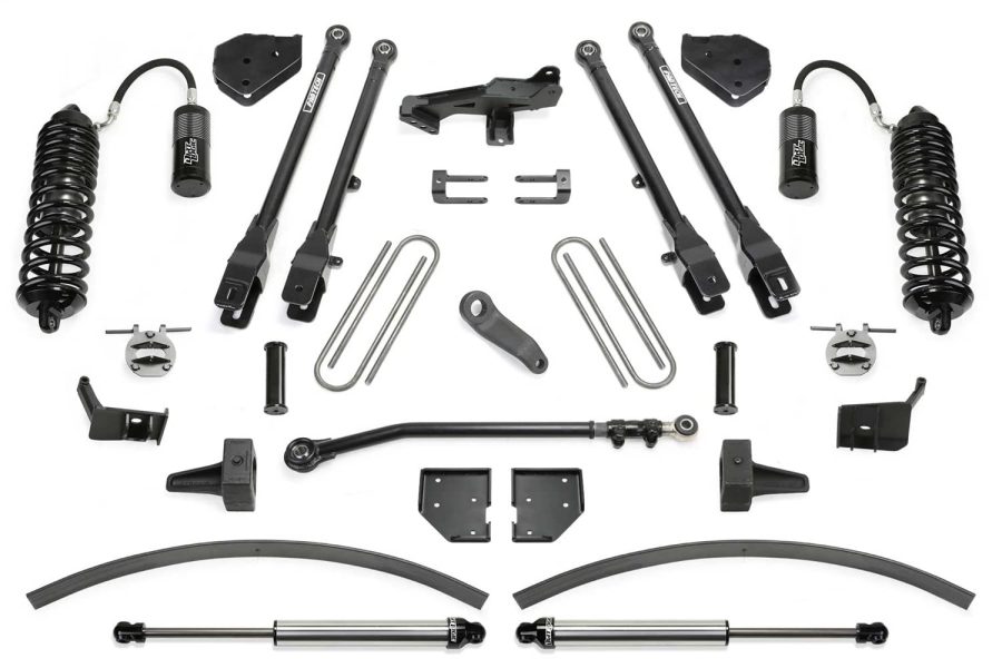 FABTECH K2302DL 4 Link Lift System 8 in. Lift Incl. Front Dirt Logic Resi 4.0 Shocks And Rear Dirt Logic 2.25 Shocks 4 Link Lift System