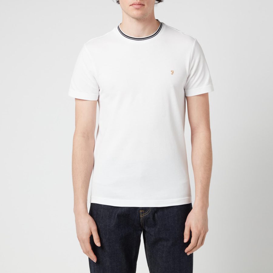 Farah Men's Meadows T-Shirt - White - S