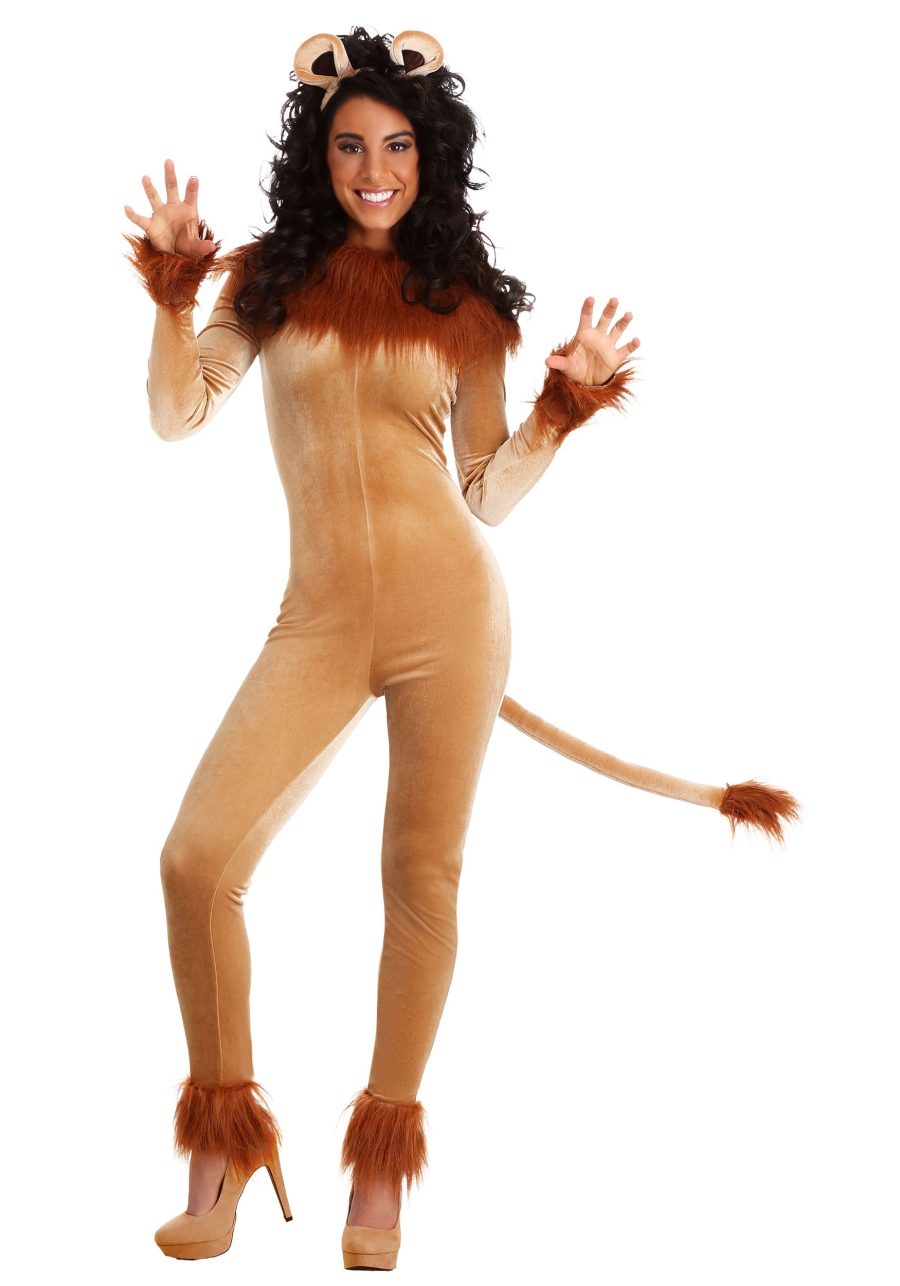 Fierce Lion Costume Women's