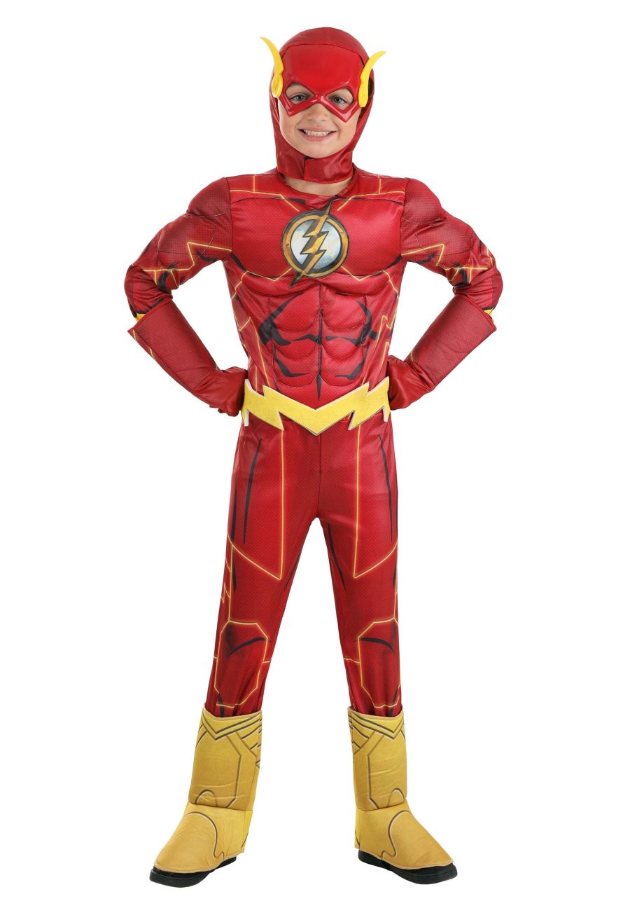 Flash Deluxe Kids Costume