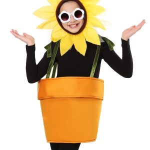 Flower Pot Kids Costume