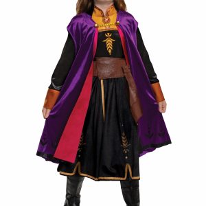 Frozen 2 Girls Anna Deluxe Costume