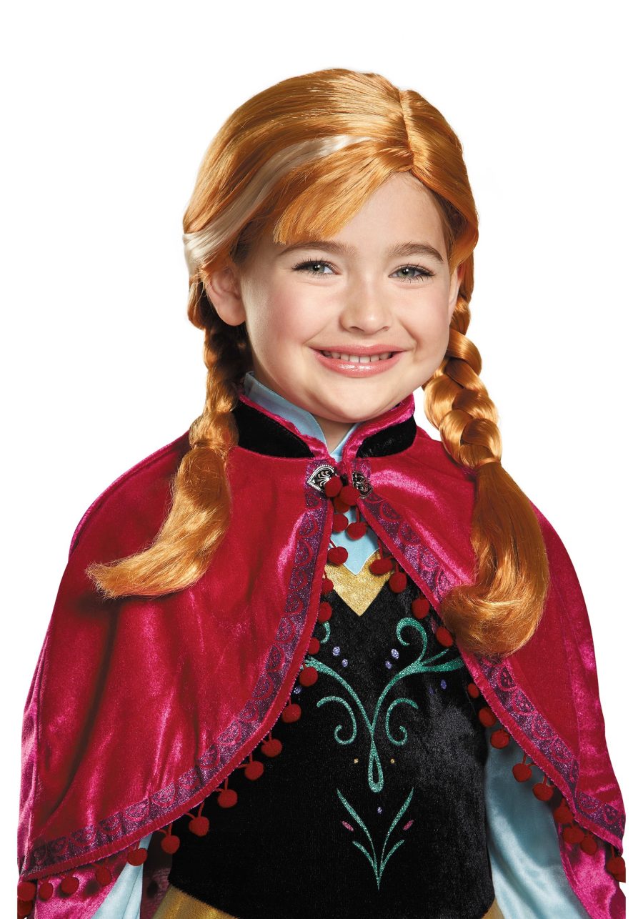 Frozen Girl's Anna Wig