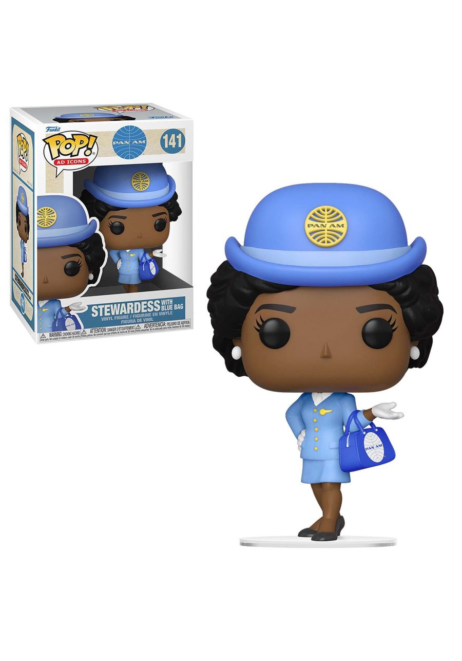 Funko POP Ad Icons: Pan Am- Stewardess w/ (BU) Bag