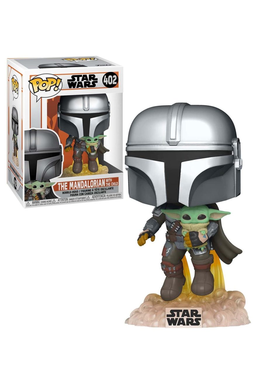 Funko POP! Star Wars The Mandalorian Mando with Jetpack