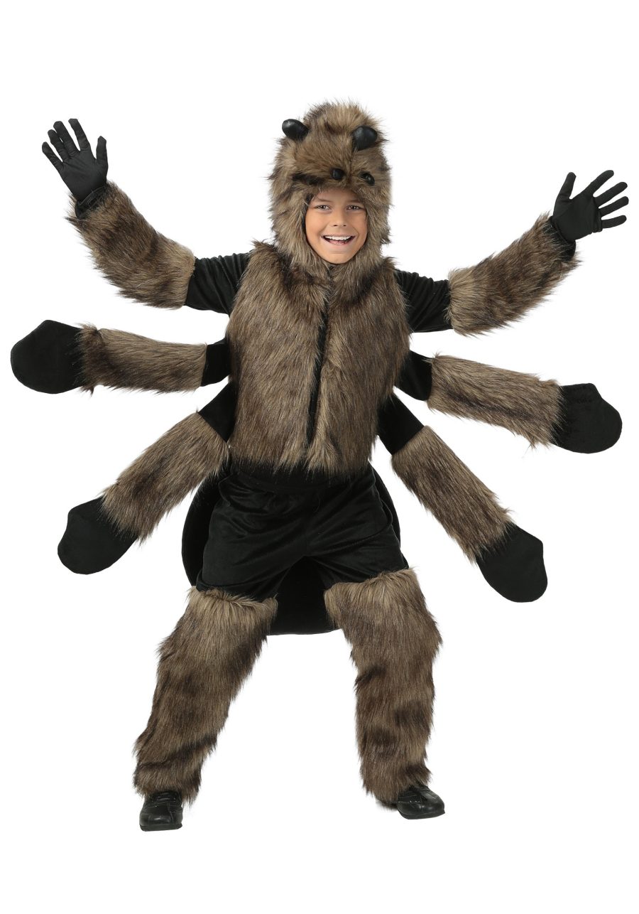 Furry Tarantula Spider Costume for Kids