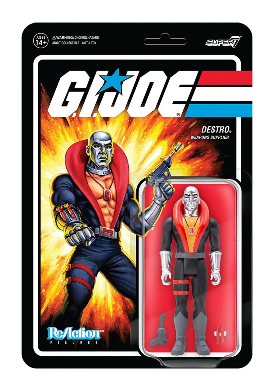 G.I. Joe Reaction Wave 1 Destro Action Figure