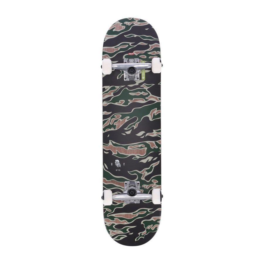 G1 Full On Boxed Tiger Camo Men's Assembled Skateboard