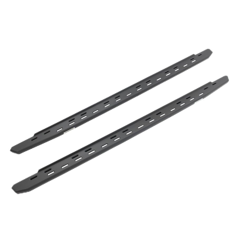 GO RHINO 69600080SPC RB30 Slim Line Running Boards - 80 INCH long - BOARDS ONLY for 99-24 Dodge, Ford, GMC, Toyota, Chevrolet, Ram