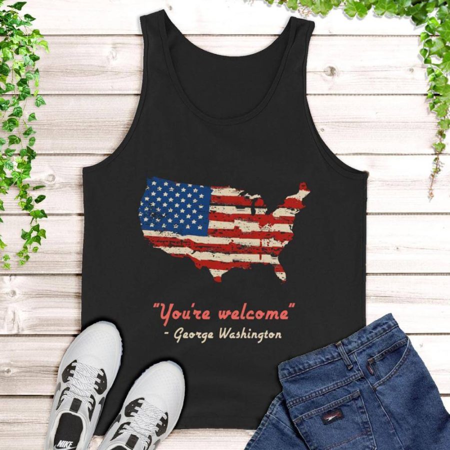 George Washington Quote Tank Top