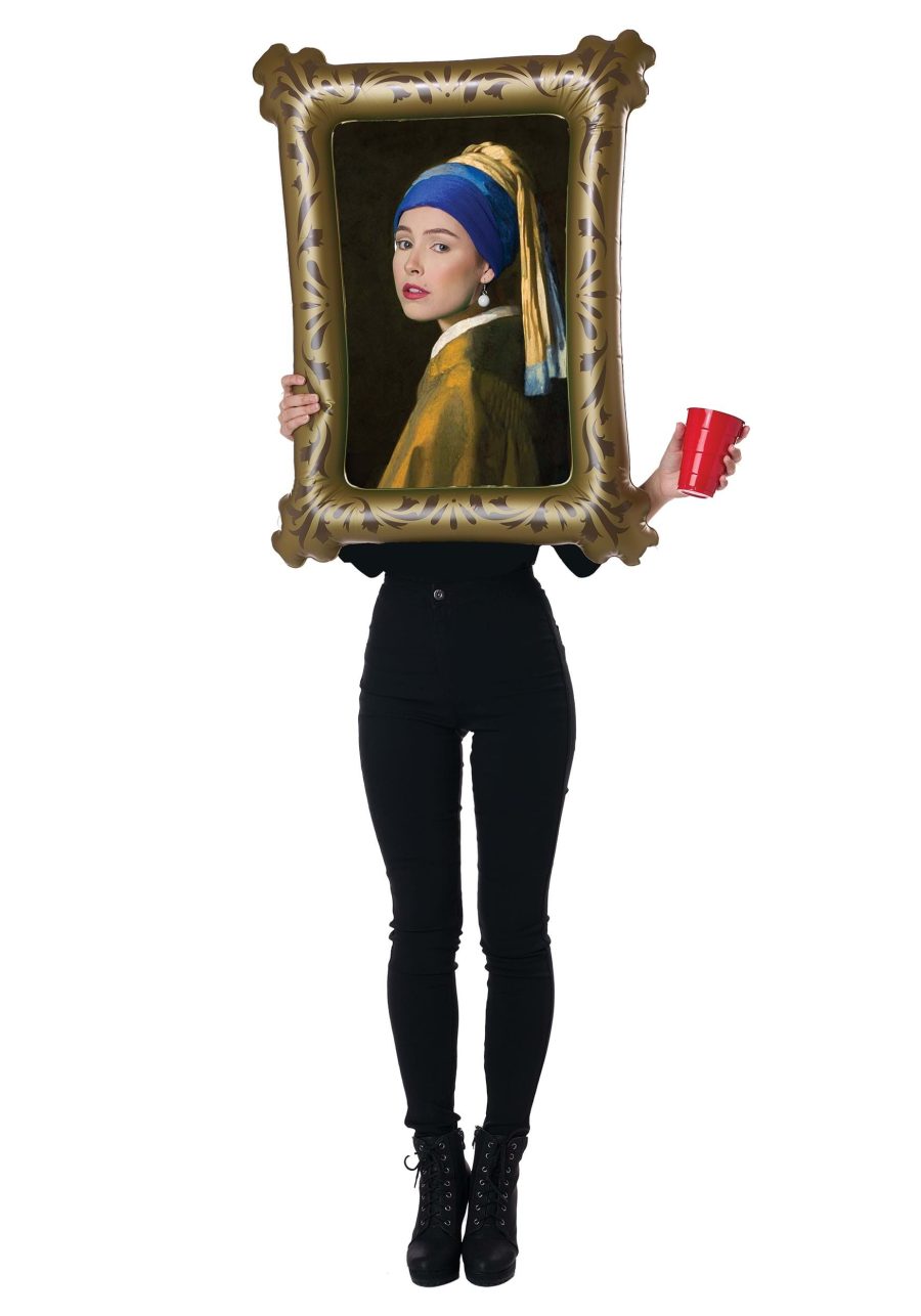 Girl with the Pearl Earring Inflatable Painting Costume