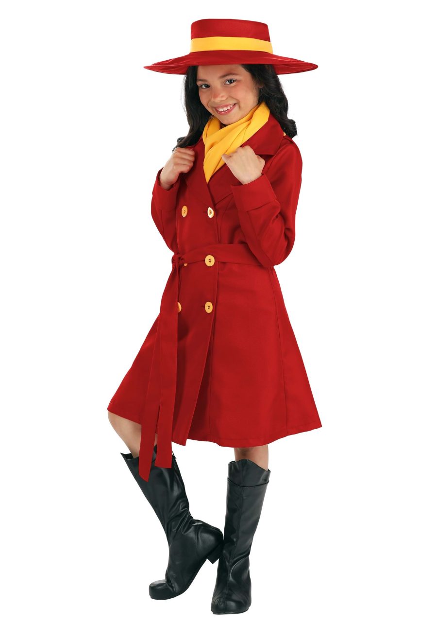 Girl's Carmen Sandiego Costume