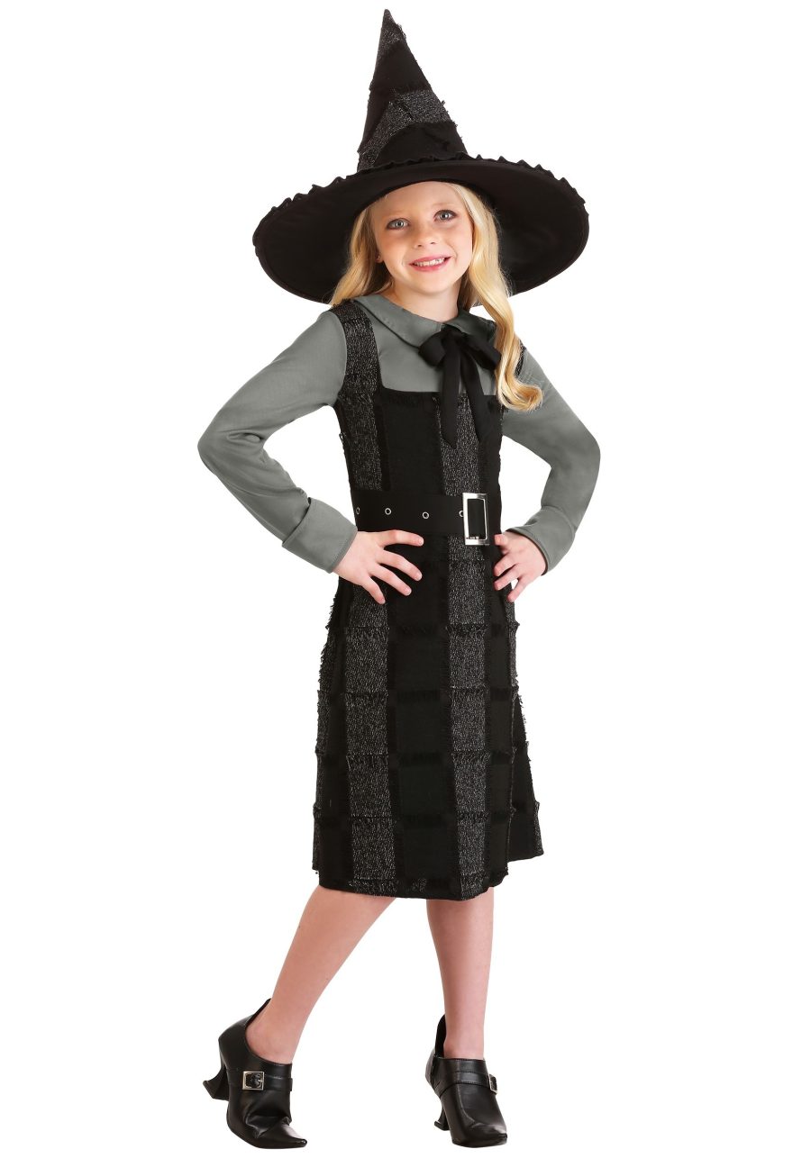 Girl's Charming Witch Costume Dress