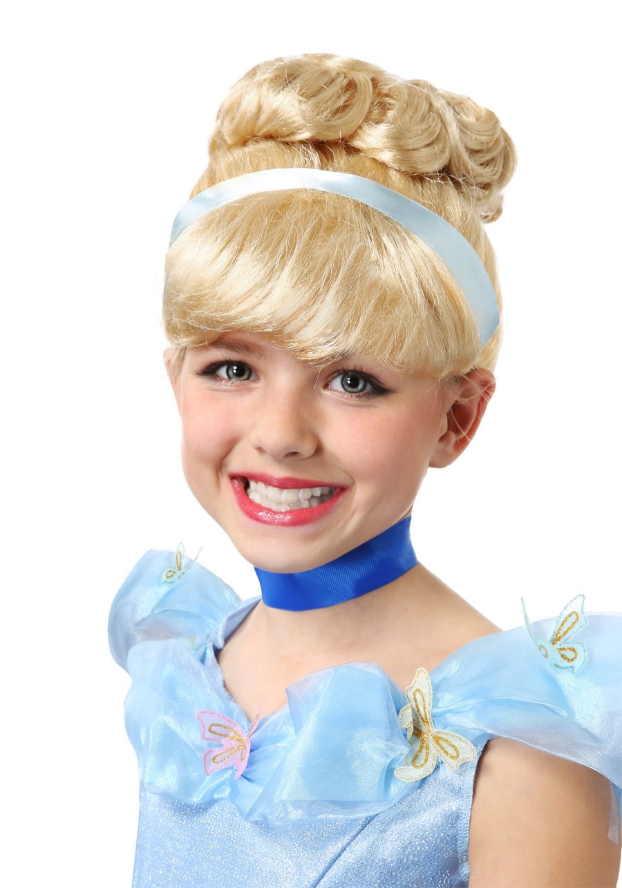 Girl's Cinderella Costume Wig